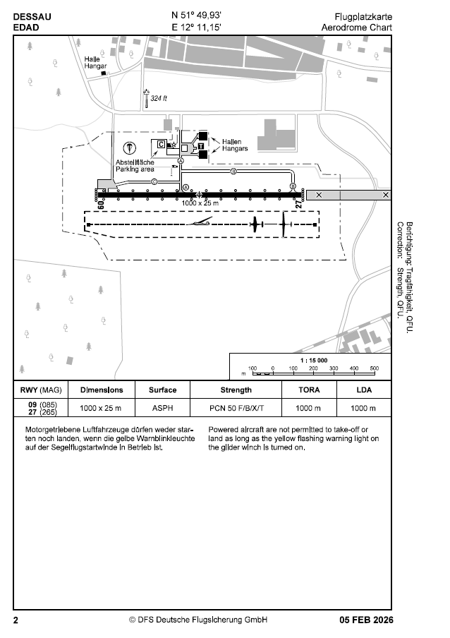 Flugplatzkarte